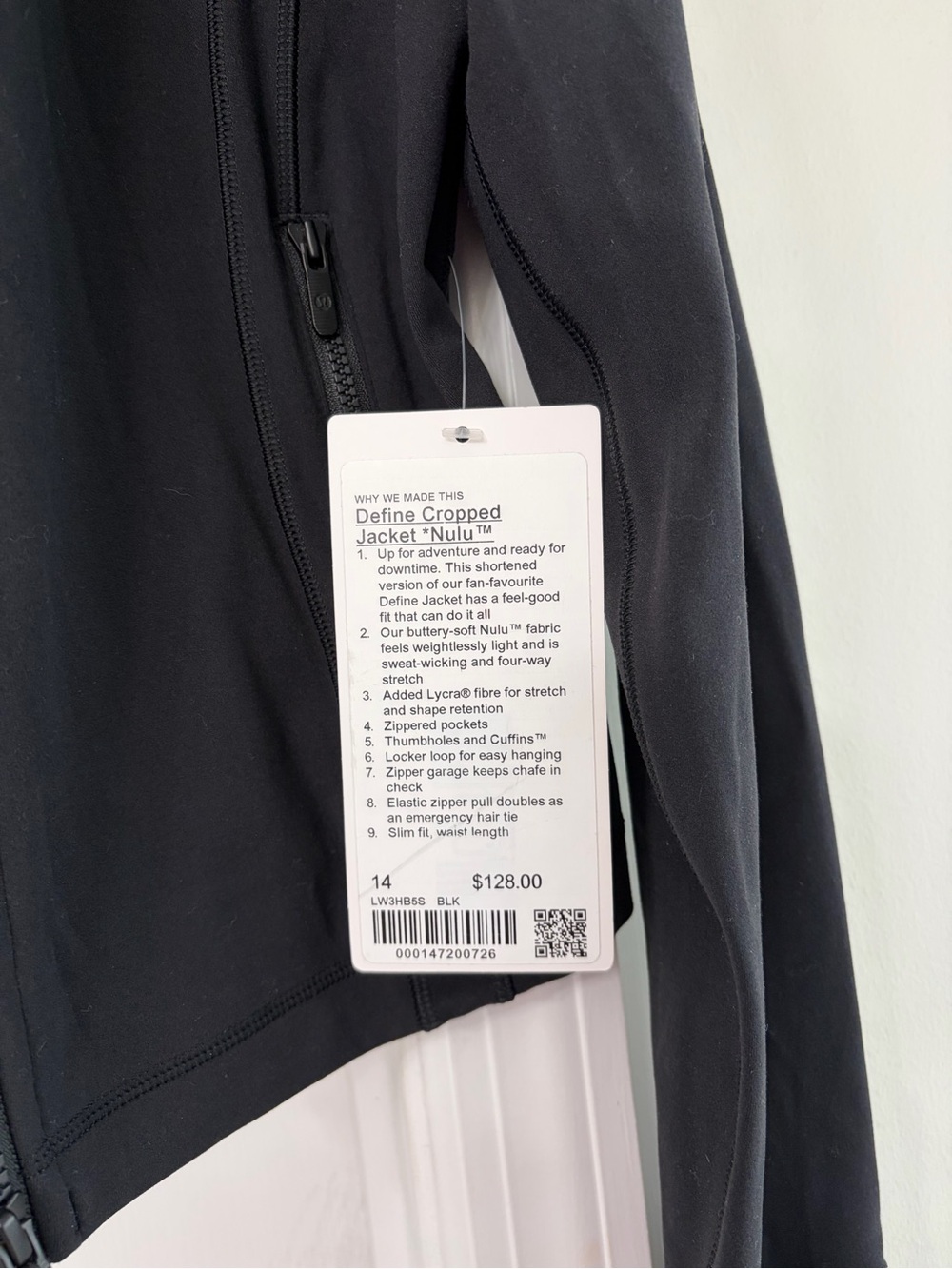 lululemon athletica Women's Black Zip-Up Utility Jacket - Picture 2 of 3
